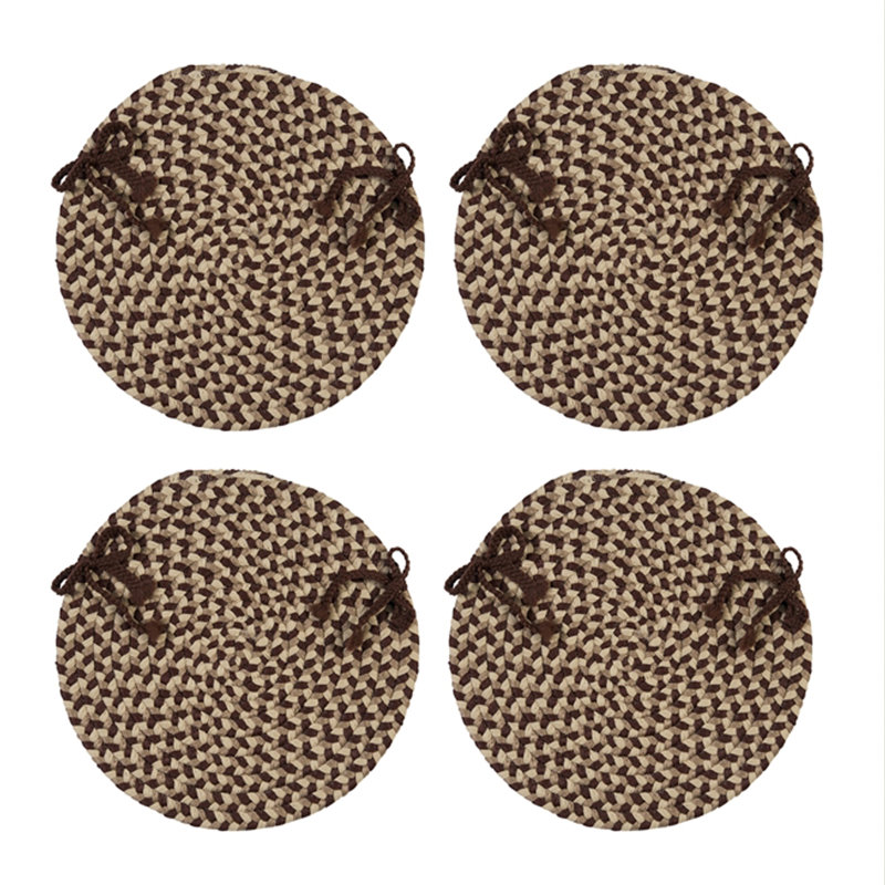 Coussin de chaise Tallent, Brun brique