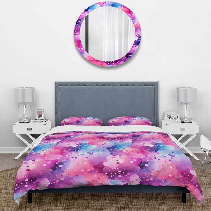 Ensemble de housse de couette Popart, Housse de couette simple + 1 taie décorative stan