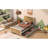 Alexiz Metal Platform Bed With 2 Drawers-1156306913