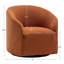 Fauteuil demi-tonneau pivotant de 32 po Charlisse-1213159596