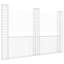 U-shape Gabion Basket with 3 Posts Iron-437160348