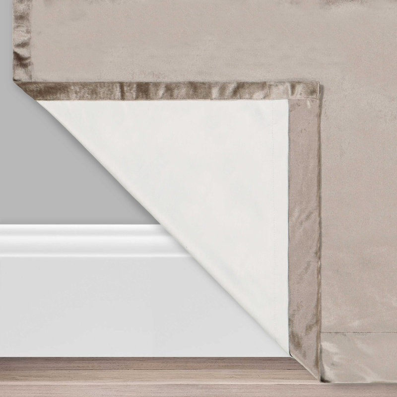 Curtain Single Panel, 50" W x 108" L, Mushroom