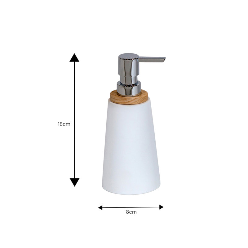 Richae Soap / Lotion Dispenser, White