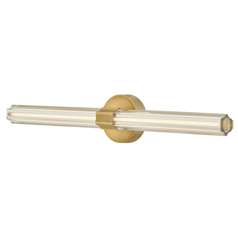 Grand meuble-lavabo Hinkley Georgette, Lacquered Brass
