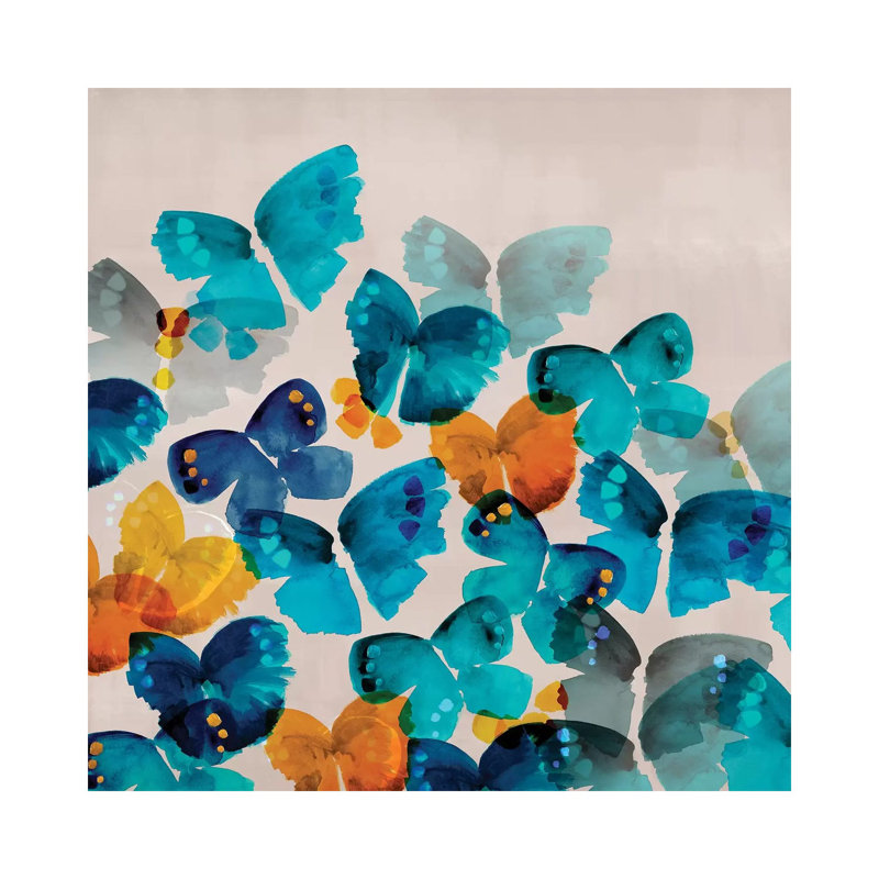 Free to Fly 1 Piece Wrapped Canvas Painting, 45.72cm H x 45.72cm W x 1.91cm D