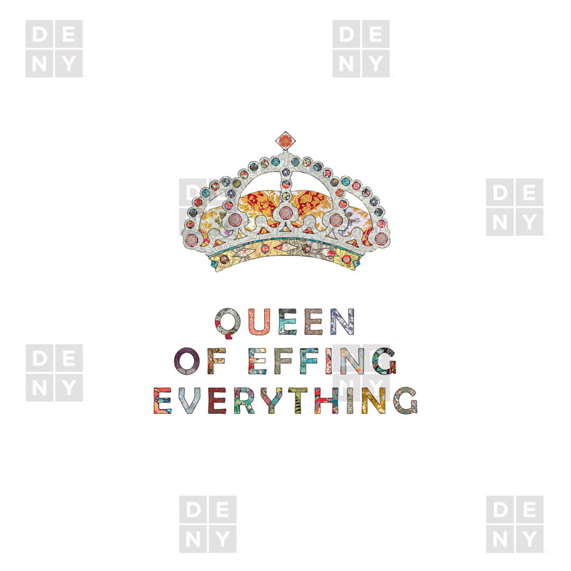 Her Daily Motivation Single Shower Curtain