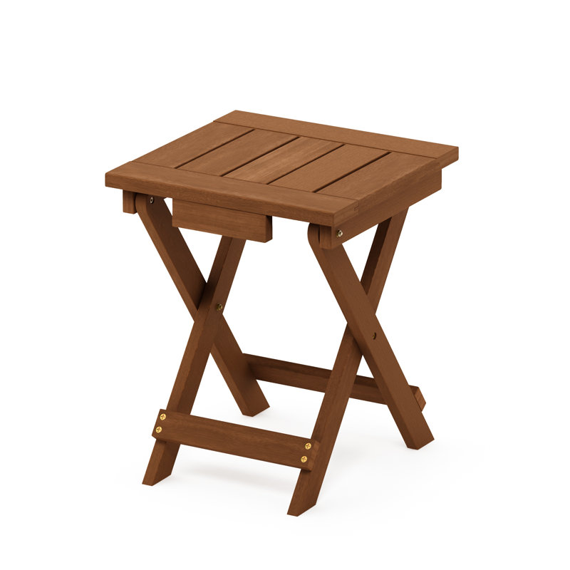 Fallah Square Outdoor Folding Side Table