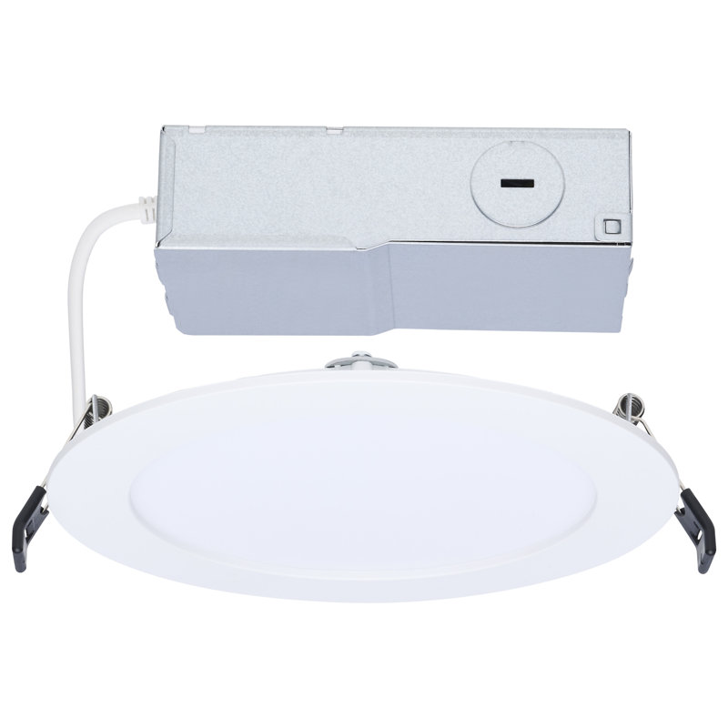 13 Watt LED 6" Round Slimfit Performer Series 12PK 90 CRI 27/30/35/40/50 CCT White Flat Dimming 120V input Must Order in Multiples of 12