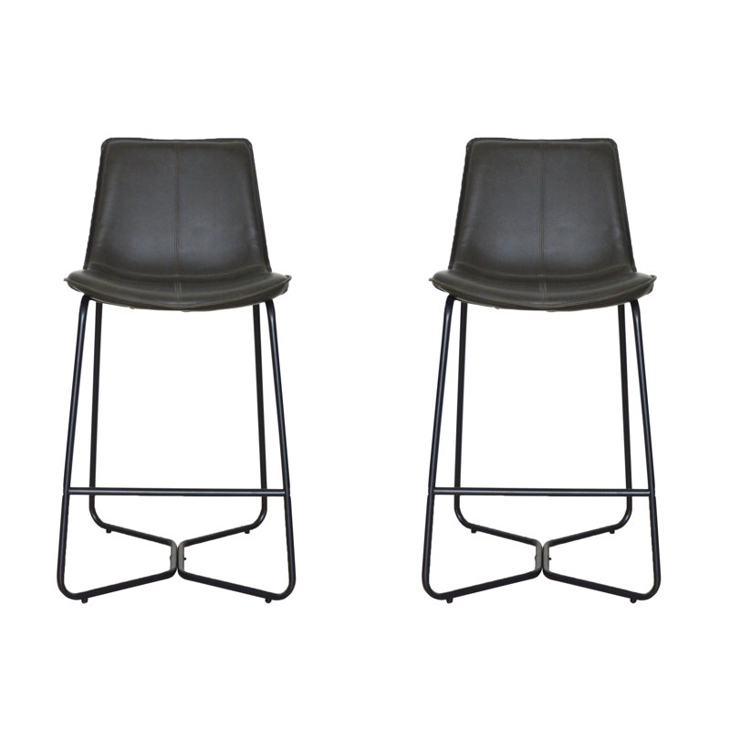 Tabouret de comptoir 26 po, Gris