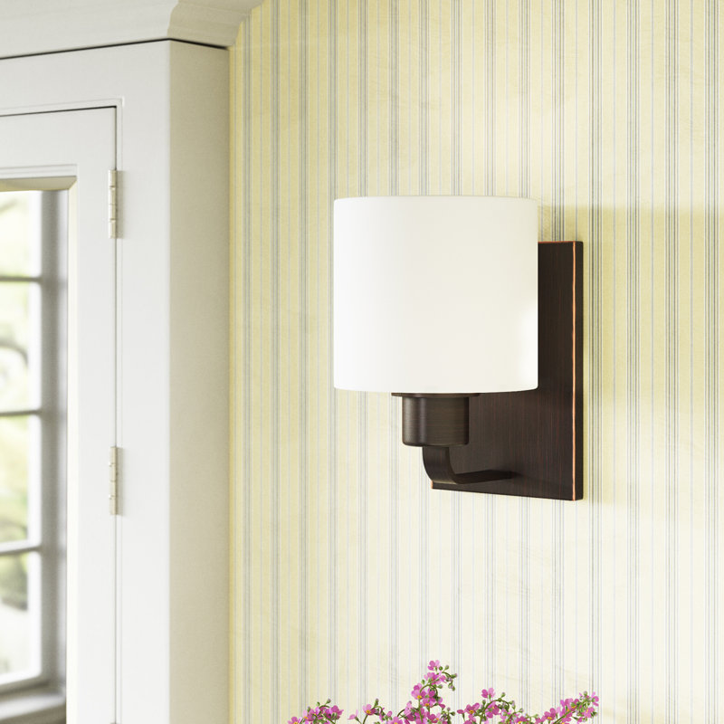Canfield One Light Wall / Bath Sconce from Generation Lighting , No, Burnt Sienna, No