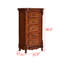 Armoire américaine en bois massif sculpté. Commode d'appoint