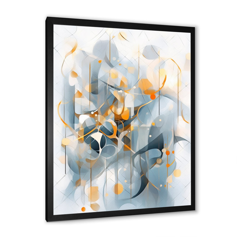 Sculpted Silence - Minimalisme, reproduction sur toile, H 32 po x l 24 po x P 1 po, Cadre simple noir