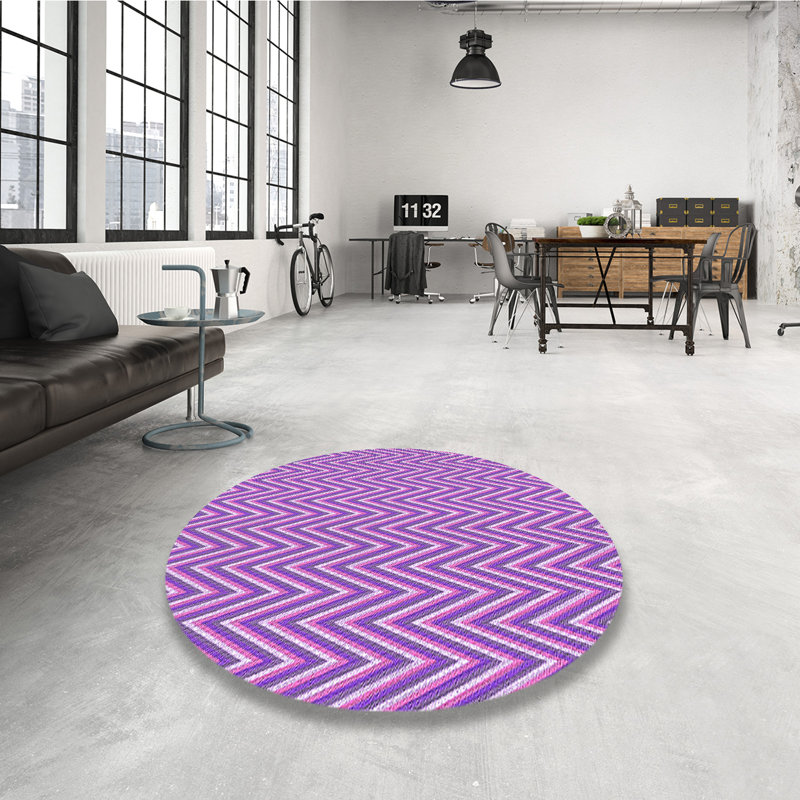 Washable Indoor Rug, Round 3'