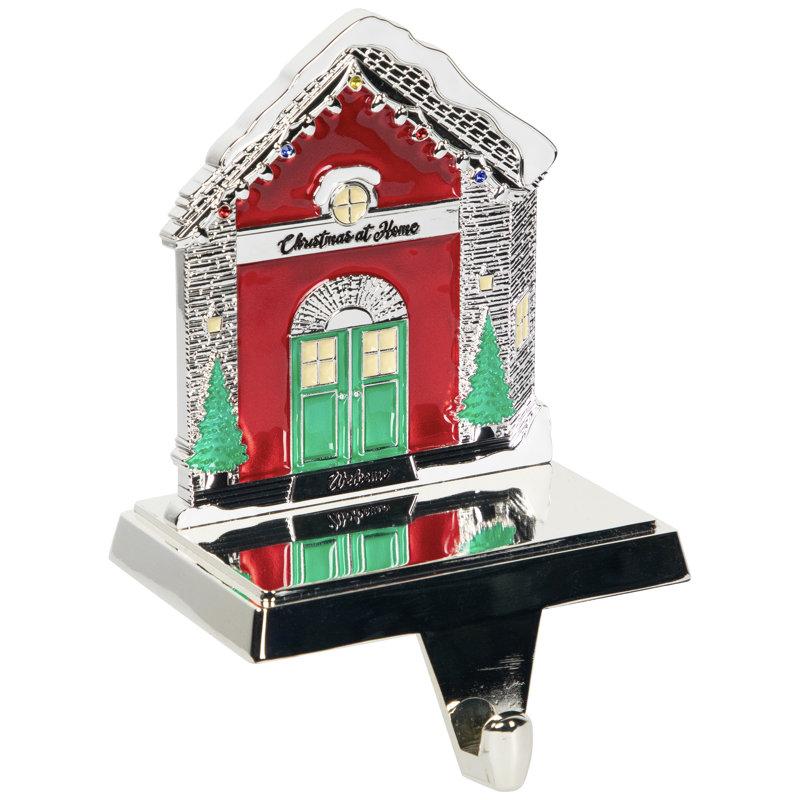 Support de bas de Noël Welcome Christmas At Home - 4,5 po