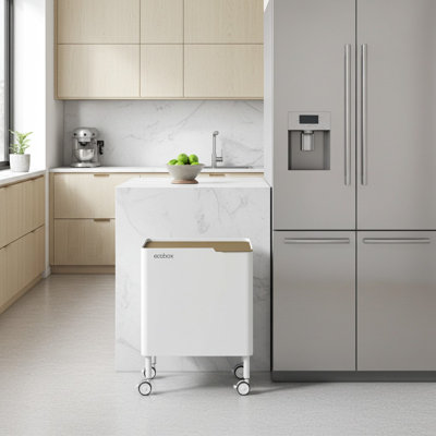 Jefferson Place 40 Litre Multi-Compartments Trash & Recycling Bin