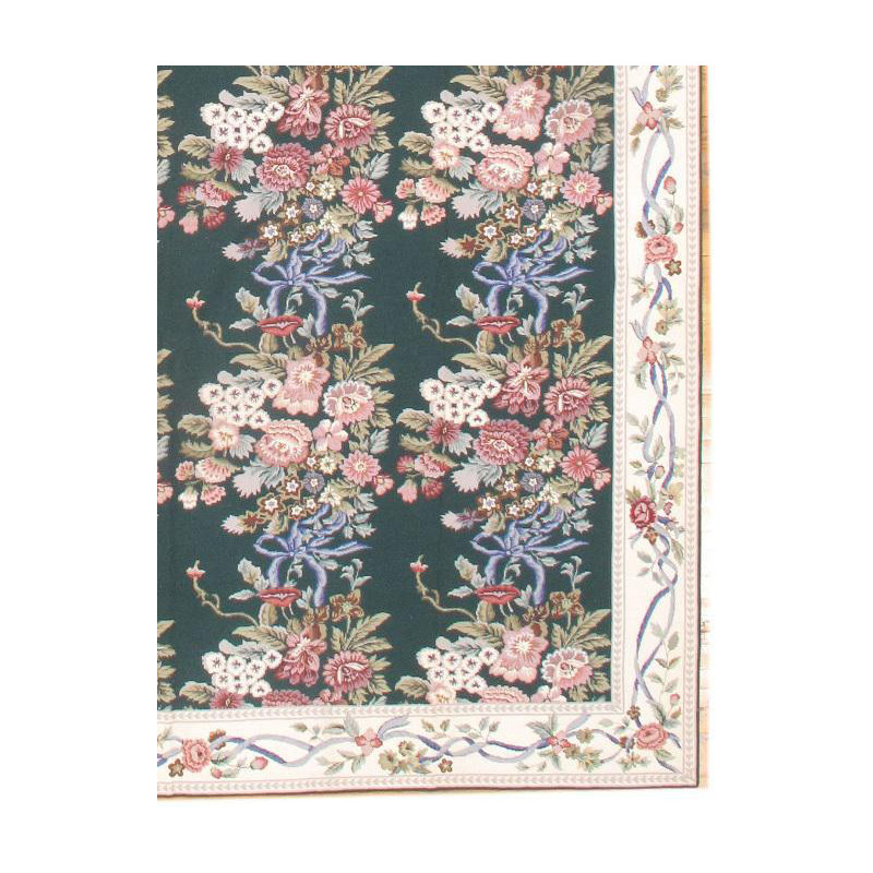 Wool Floral Area Rug
