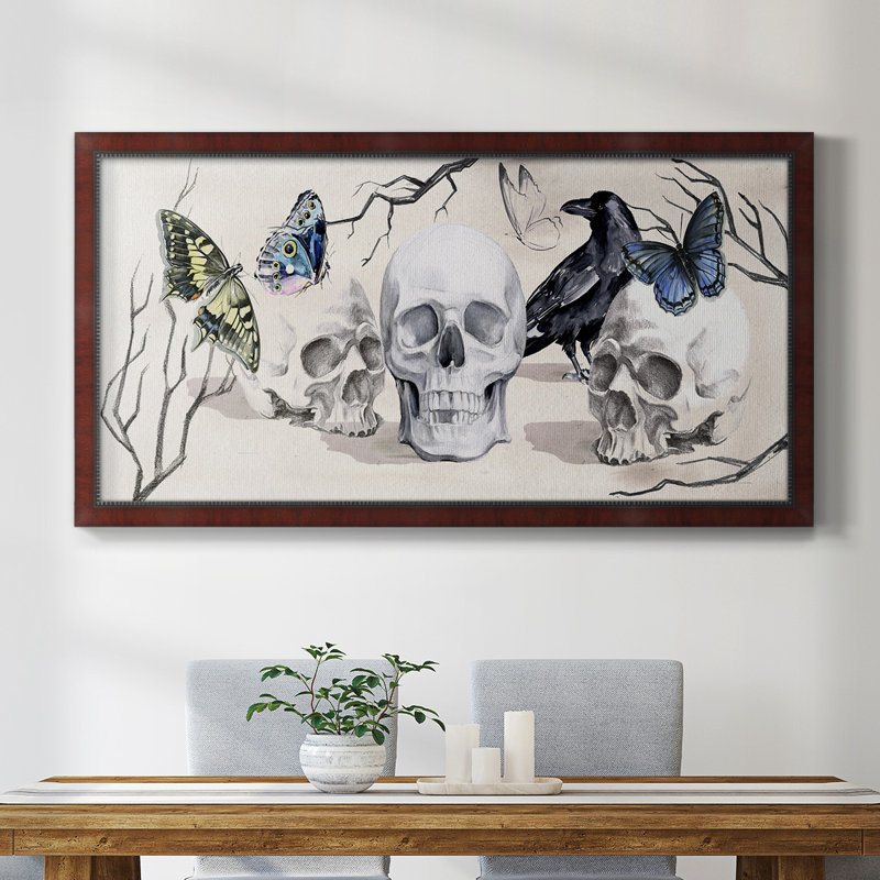 " Nevermore Collection D ", 25" H x 45" W x 2.5" D