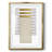 Monolithic Gold I -Framed Print-1060190460-1060190463