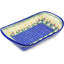 Spring Flowers Stoneware Platter-465944579