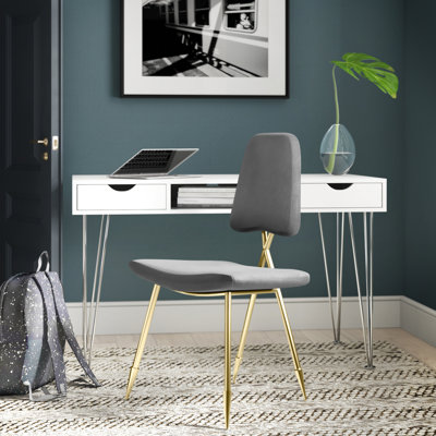 Chaise d'appoint rembourrée Ponder