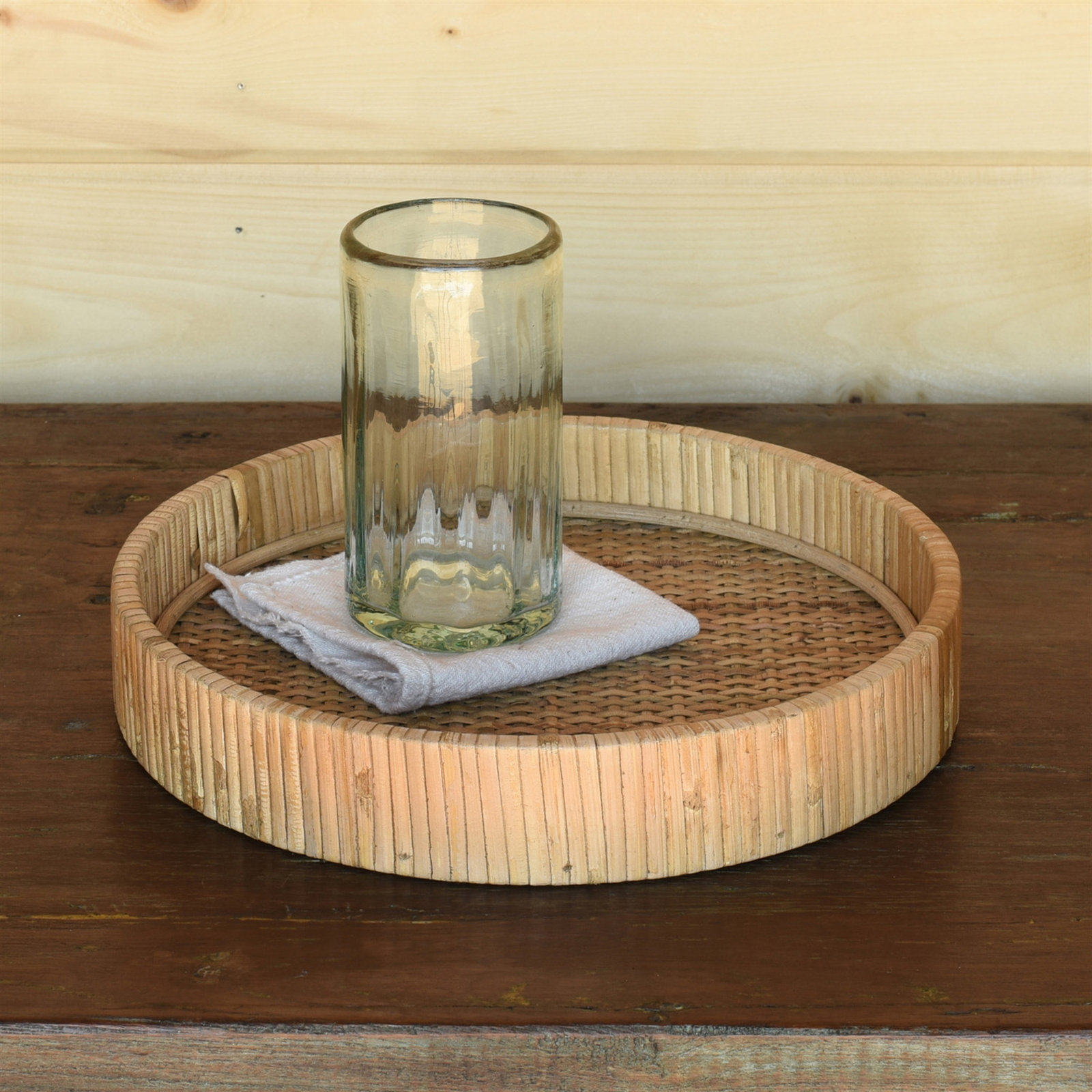 Calum Decorative Tray, 2" H x 9.5" W x 9.5" L