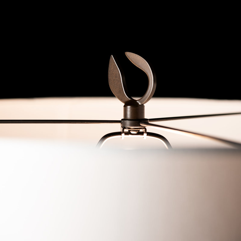 Dahlia Standard Table Lamp by Paul Marr Hilliard, Bronze
