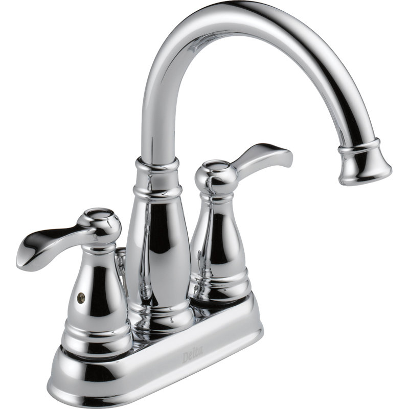 Porter Centerset Bathroom Faucet with Drain Assembly, Chrome