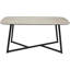 Metal Base Dining Table