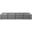 Canapé modulaire à accoudoirs carrés Hurman-94909622