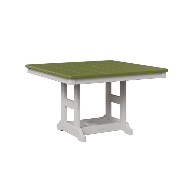 Table carrée 33 po Berlin Kids Kids Comfo, Vert kiwi