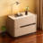 Solid Wood End Table With 2 Soft-close Drawers, 2-tier Nightstand For Bedroom And Living Room, Modern Side Table With Ample Storage Space