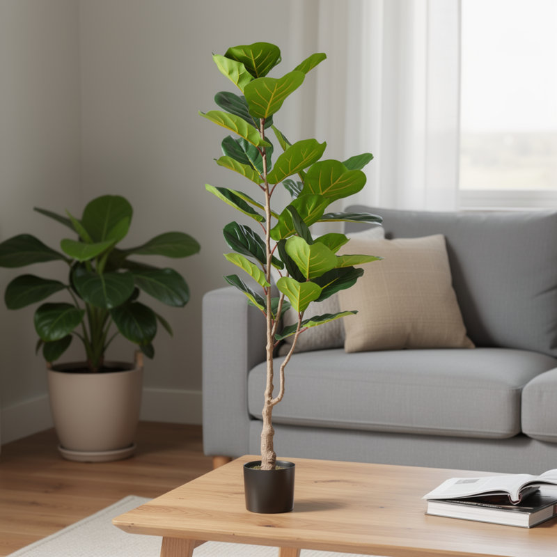 Axel 59 " H Faux Tree Iron