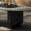 Table de salon ovale en marbre-105624259