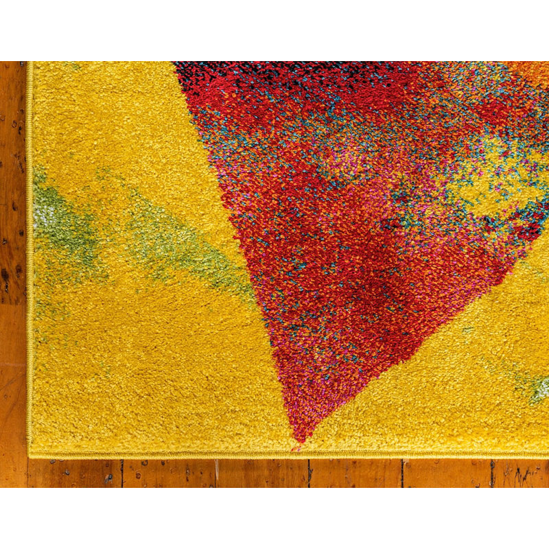 Tanguay Abstract Indoor Rug, Runner 2'7" x 10'
