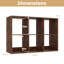 70cm H x 104cm W Cube Bookcase-1651230981
