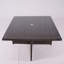 Ensemble de salle à manger en osier PE avec cadre en aluminium - Table ronde avec trou pour parasol et plateau en verre trempé-92805567