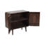 Burnam Solid Wood 2 - Door Rectangle Accent Cabinet
