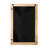 Relief Mango Wood Flat Mirror
