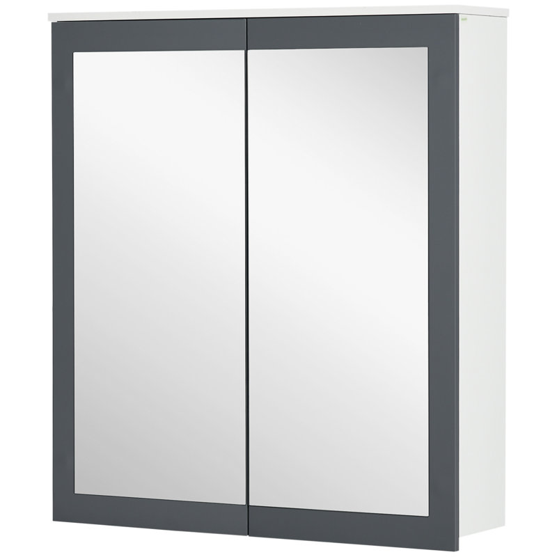 Kleankin Bathroom Medicine Cabinet With Mirror