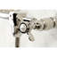 Robinet de salle de bain mural 2 trous Kingston Brass Essex-54357412