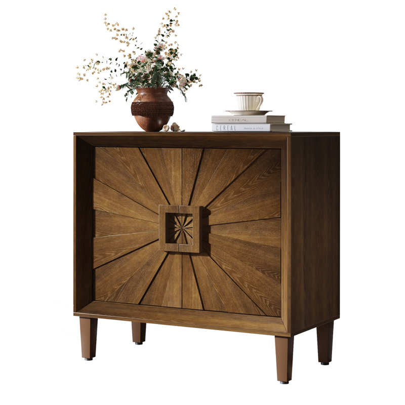Buffet à crédence modulaire 31,5 "Mid-Century, Antique brown