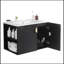 Ensemble de meuble-lavabo avec lavabo et deux portes Romed-1377385347