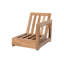 Chatsworth  Outdoor Teak One Arm Lounge Chair-1333287359