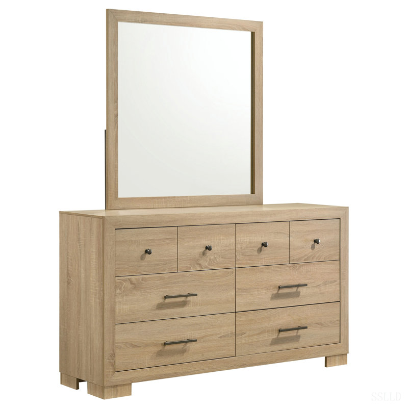 Commode 6 tiroirs avec miroir Merritt