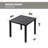Square 2 - Person 21" Long Dining Set