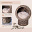 Lit surélevé pour chat surélevé, H 23,5 po, gris avec coussin relaxant pour chats d'intérieur Jusqu'à 8 lb de lit Élégant natté, petit