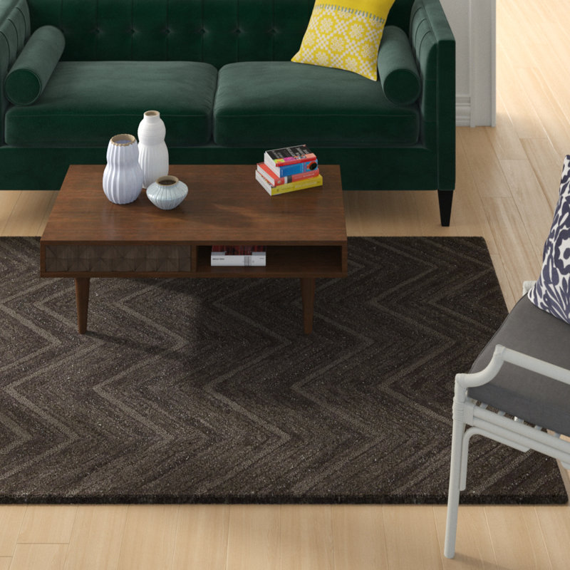 Jelde Chevron Indoor Rug, Rectangle 5'6" x 7'5"