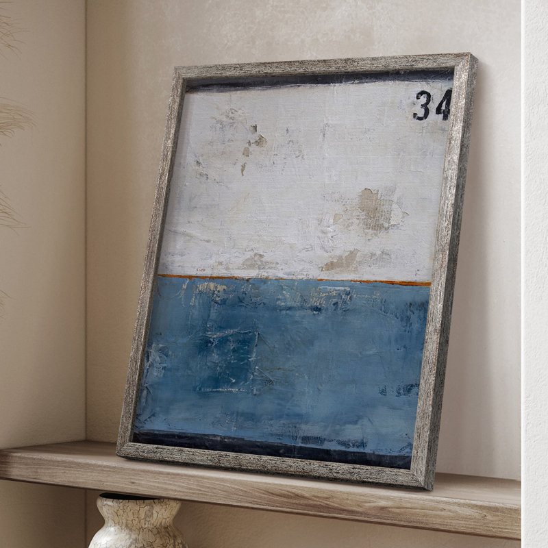 Take 34 Framed Print - Solid Wood, 11" H x 9" W