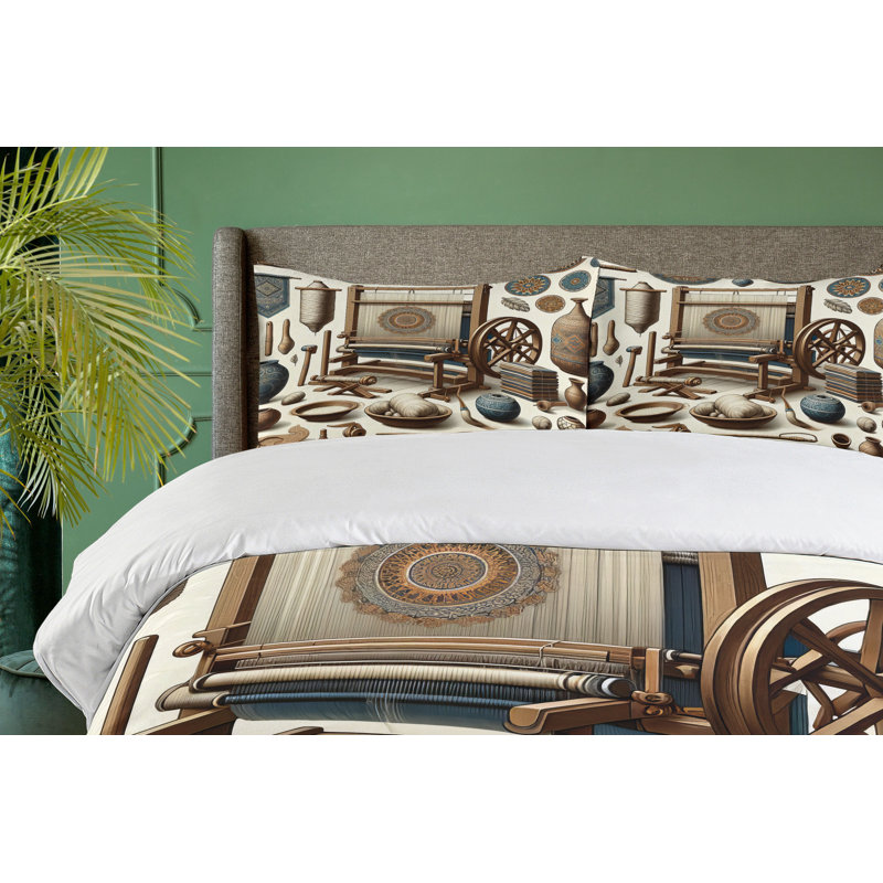 Traditional Duvet Cover, California King Duvet Cover + 2 Standard Shams