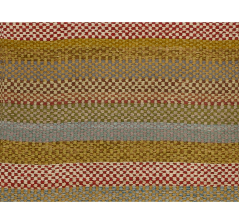 Striped Area Rug in Brown
